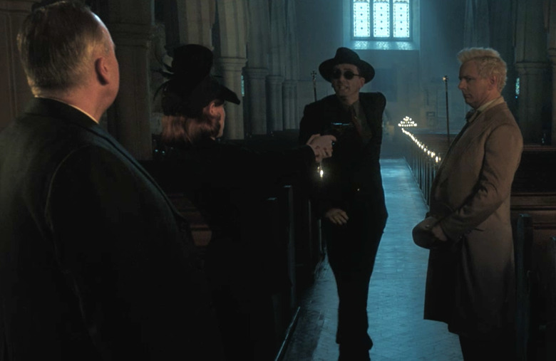 Good Omens Episode 3 Crowley Aziraphale Friendship Cold Open