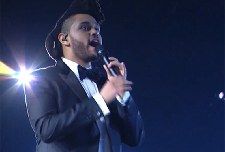 Weeknd Grammys 2016