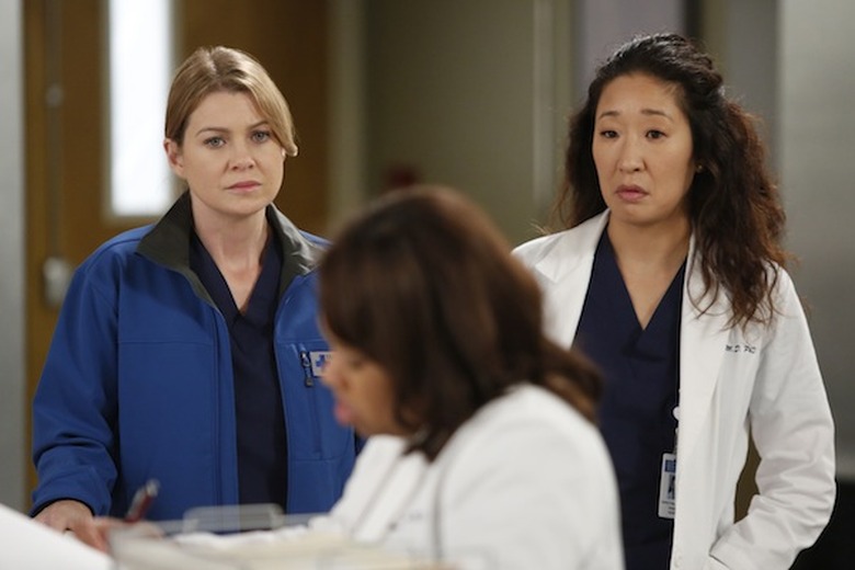 ELLEN POMPEO, CHANDRA WILSON, SANDRA OH