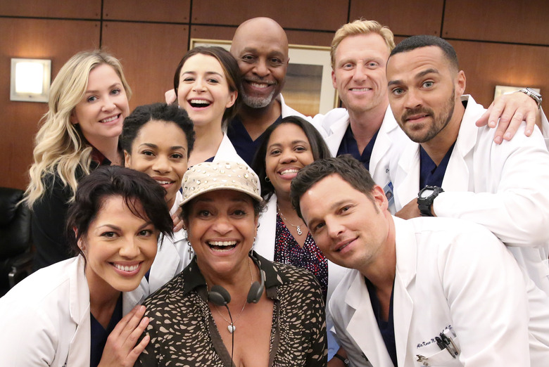 JESSICA CAPSHAW, SARA RAMIREZ, KELLY MCCREARY, DEBBIE ALLEN (DIRECTOR), CATERINA SCORSONE, JAMES PICKENS JR., JUSTIN CHAMBERS, CHANDRA WILSON, KEVIN MCKIDD, JESSE WILLIAMS