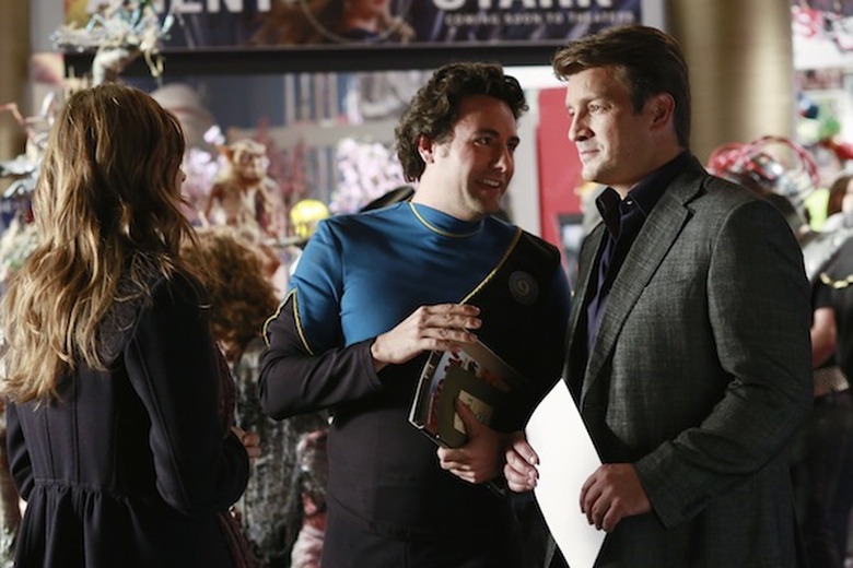 STANA KATIC, JEFF GALFER, NATHAN FILLION