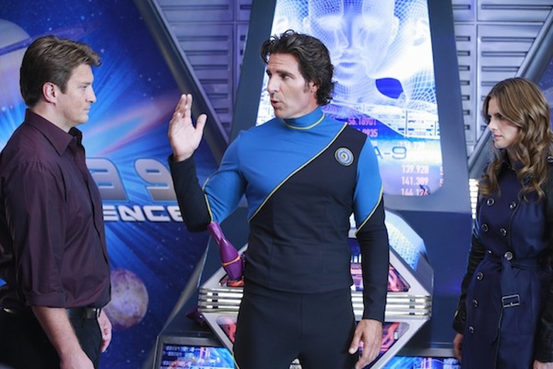 NATHAN FILLION, ED QUINN, STANA KATIC