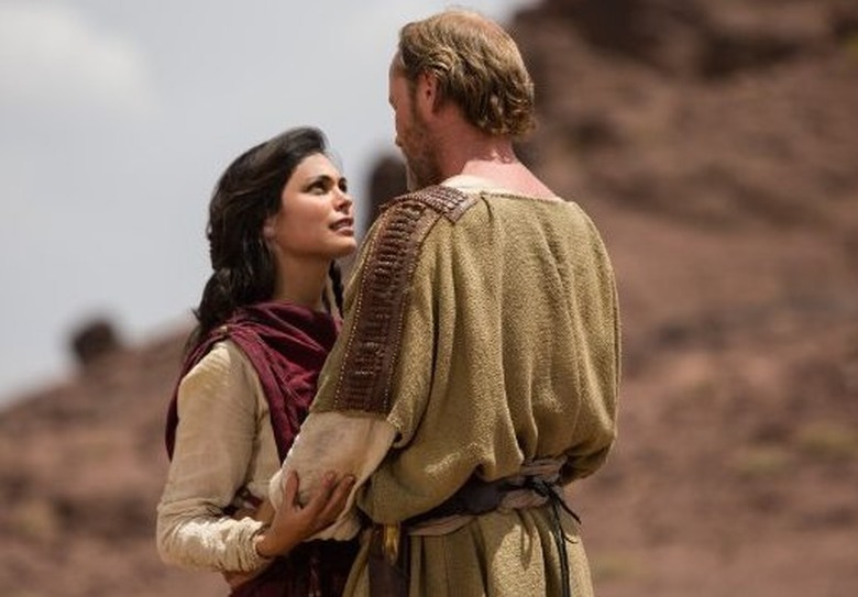 Morena Baccarin Red Tent