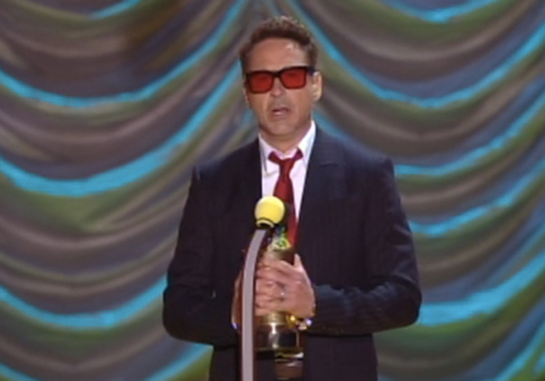 Robert Downey Jr MTV Movie Awards