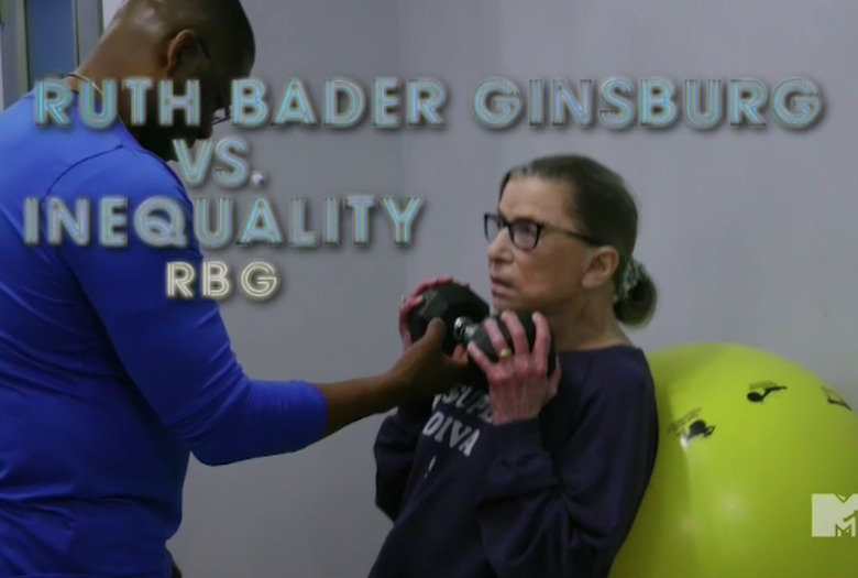 MTV Awards Ruth Bader Ginsburg