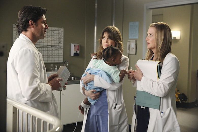 PATRICK DEMPSEY, ELLEN POMPEO, JESSICA CAPSHAW