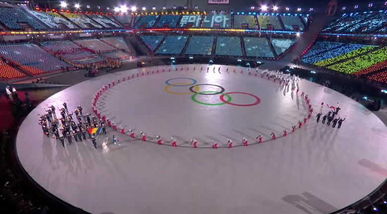 Olympics Opening Ceremony 2018 Photos Pyeonchang South Korea