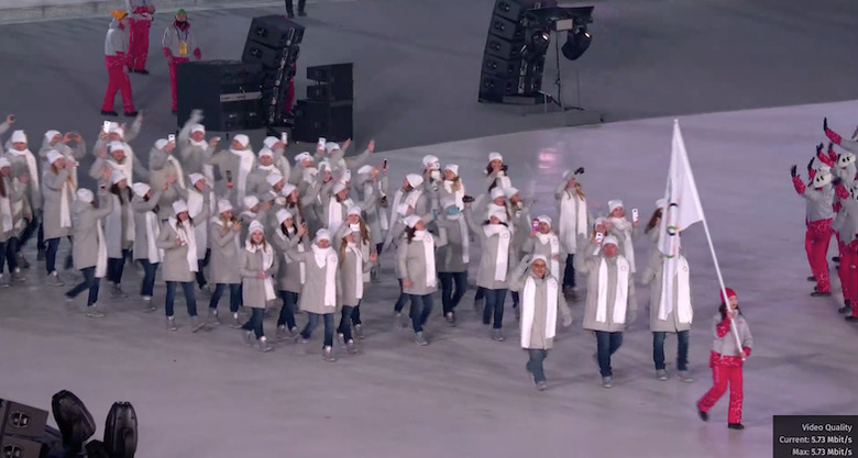 Olympics Opening Ceremony 2018 Photos Pyeonchang South Korea