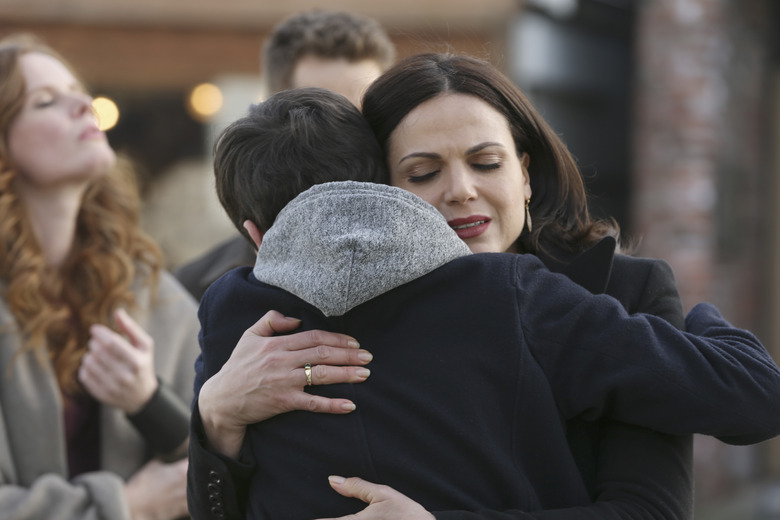 REBECCA MADER (BACKGROUND), JARED S. GILMORE, LANA PARRILLA