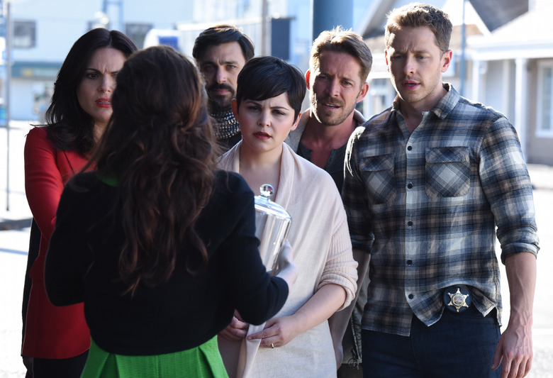 LANA PARRILLA, EMILIE DE RAVIN, LIAM GARRIGAN, GINNIFER GOODWIN, SEAN MAGUIRE, JOSH DALLAS