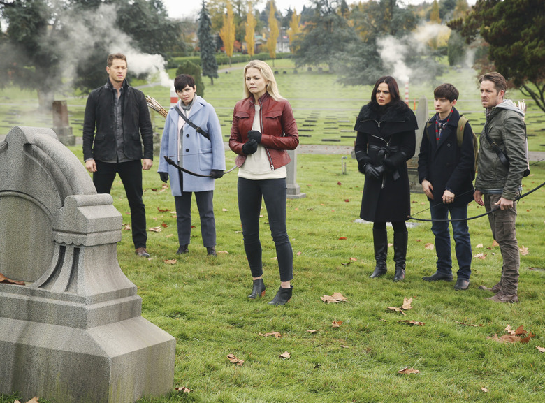 JOSH DALLAS, GINNIFER GOODWIN, JENNIFER MORRISON, LANA PARRILLA, JARED GILMORE, SEAN MAGUIRE