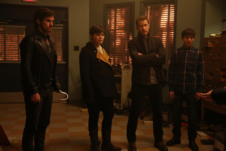 COLIN O'DONOGHUE, GINNIFER GOODWIN, JOSH DALLAS, JARED GILMORE