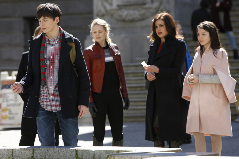 JARED GILMORE, JENNIFER MORRISON, LANA PARRILLA, OLIVIA STEELE FALCONER