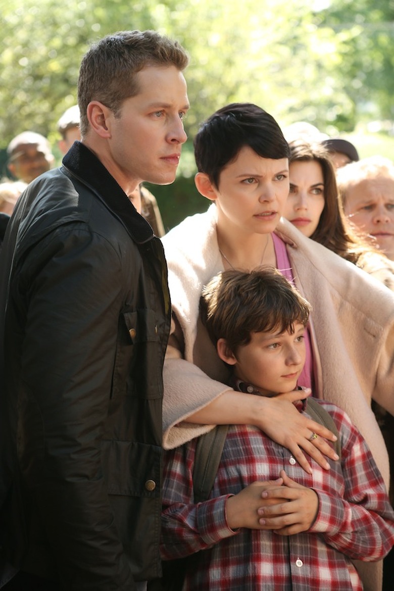 JOSH DALLAS, GINNIFER GOODWIN, JARED GILMORE, MEGHAN ORY