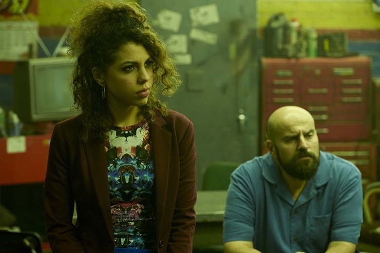 Luisa (JESS SALGUIERO) and Pouchy (TONY CIANCHINO)