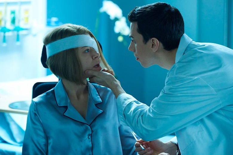 Rachel (TATIANA MASLANY) and Felix (JORDAN GAVARIS)