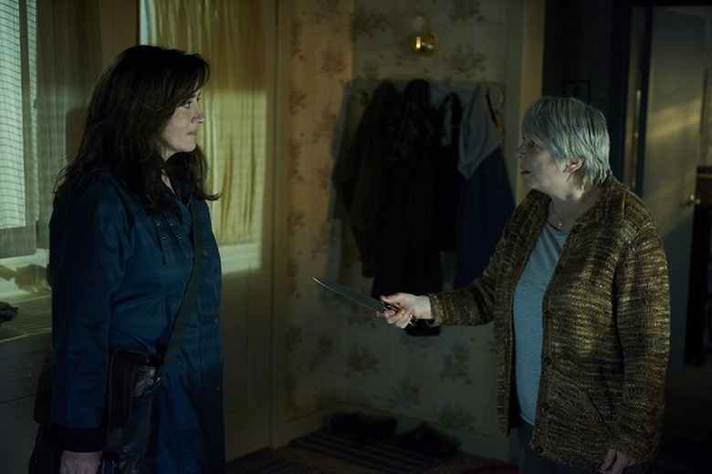 Mrs. S (MARIA DOYLE KENNEDY) and Kendall Malone (ALISON STEADMAN)