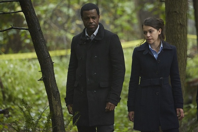 Art (KEVIN HANCHARD) and Beth (TATIANA MASLANY)