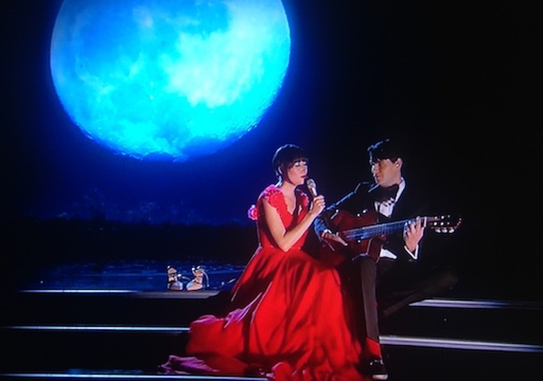 7-2014 Oscars ceremony Karen O