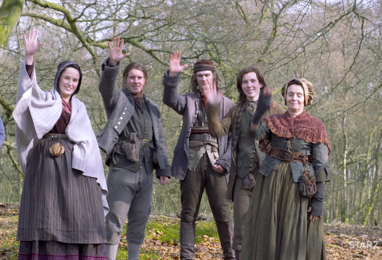 Outlander Season 5 Photos Behind the Scenes