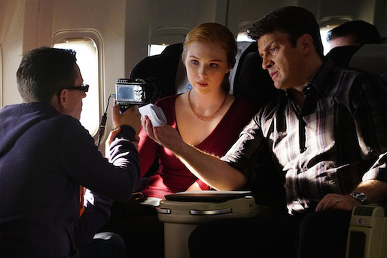 MOLLY QUINN, NATHAN FILLION