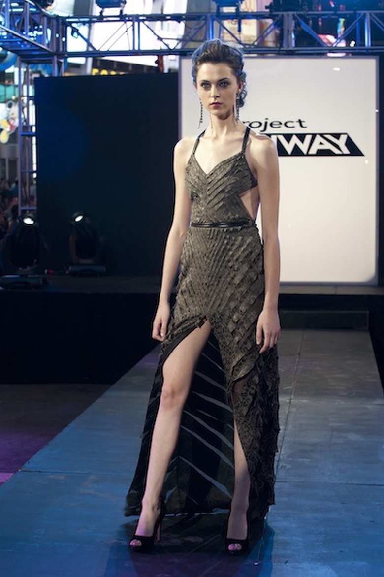 project runway christopher gray gown