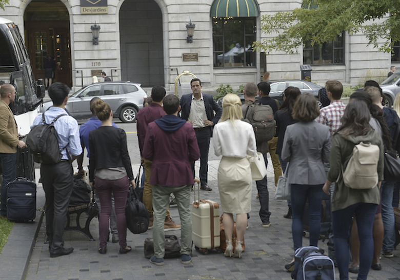 CENTER: JOSH HOPKINS