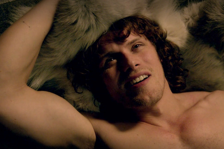 Outlander Jamie Emotions Sam Heughan Photos