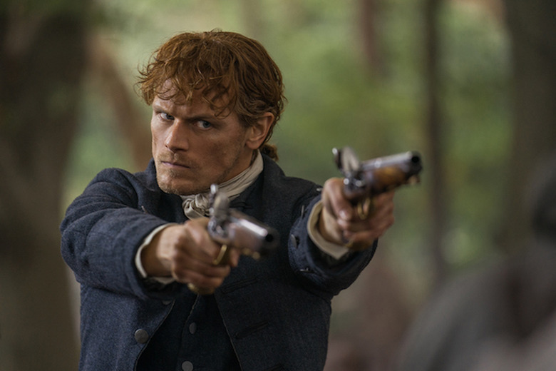 Outlander Jamie Sam Heughan Photos Emotional Scale