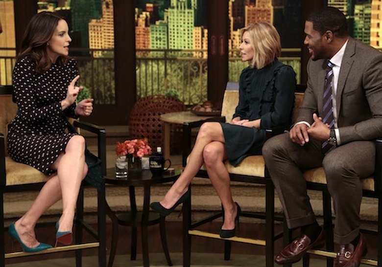 Kelly Ripa Michael Strahan Tina Fey