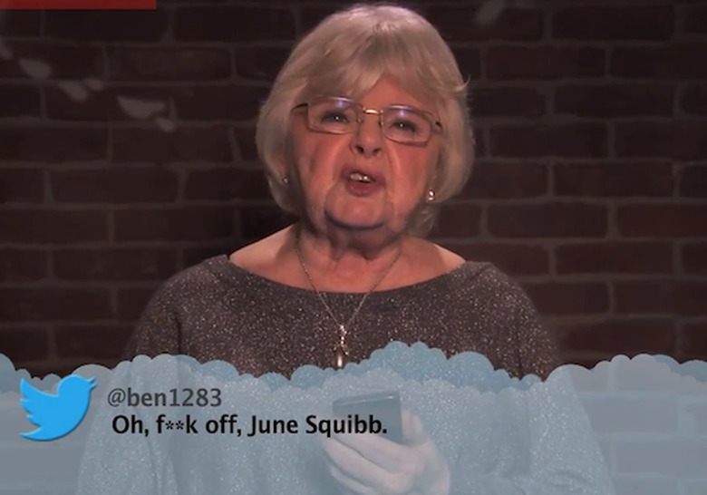 June Squibb Mean Tweets Kimmel