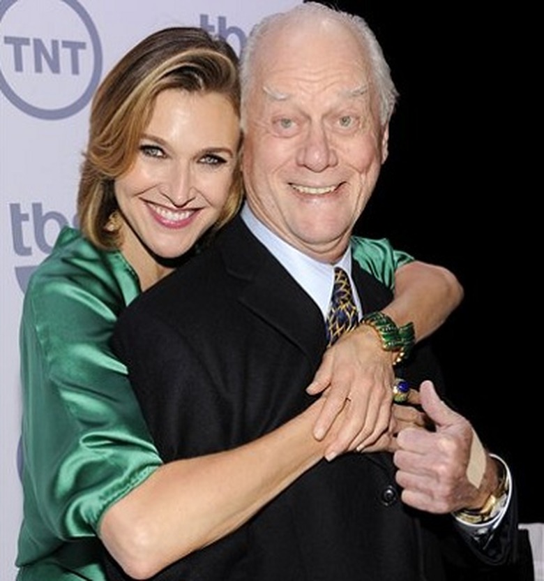 Brenda Strong, Larry Hagman