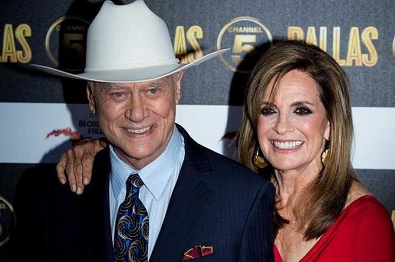 Larry Hagman Linda Gray