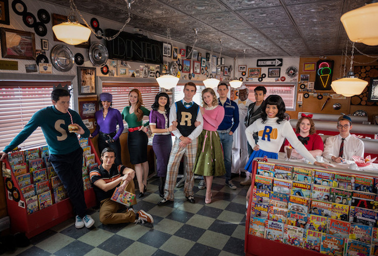Riverdale Episode 100 Cast Retro