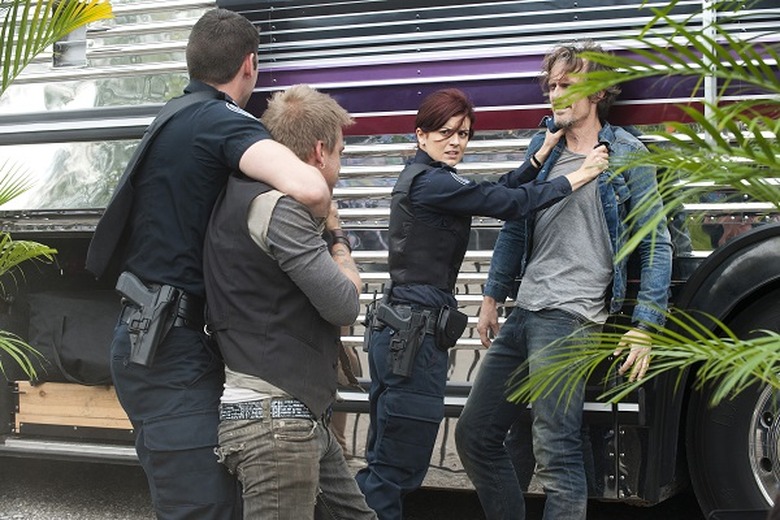 TRAVIS MILNE, JOEL HYNES, PRISCILLA FAIA, SCOTT MCCORD