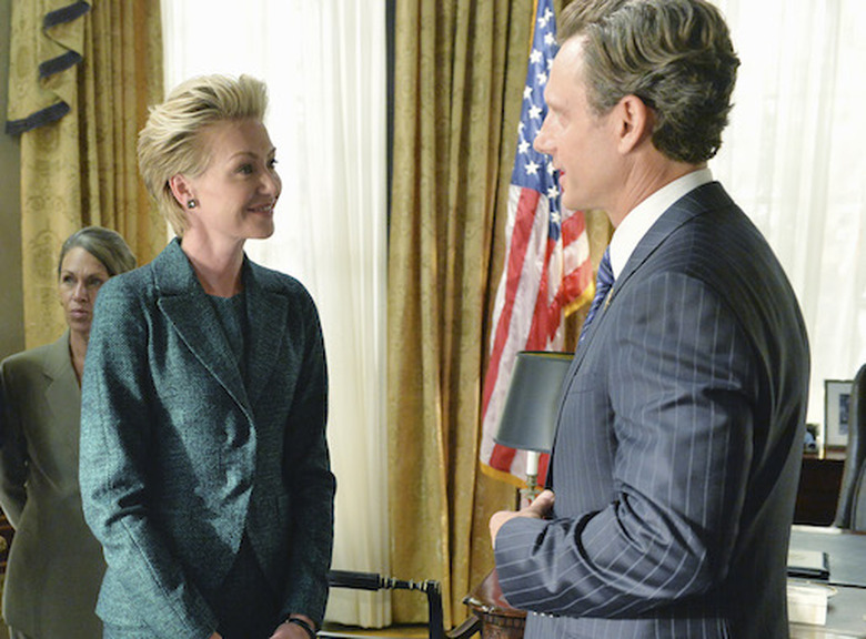 PORTIA DE ROSSI, TONY GOLDWYN