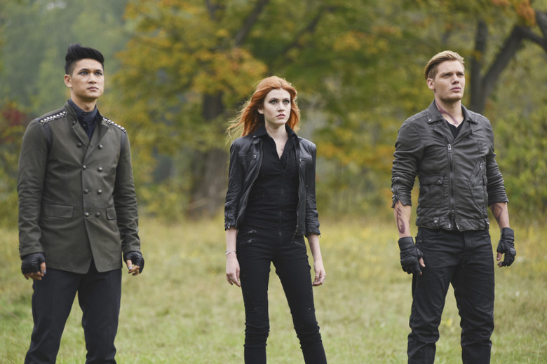 HARRY SHUM JR., KATHERINE MCNAMARA, DOMINIC SHERWOOD