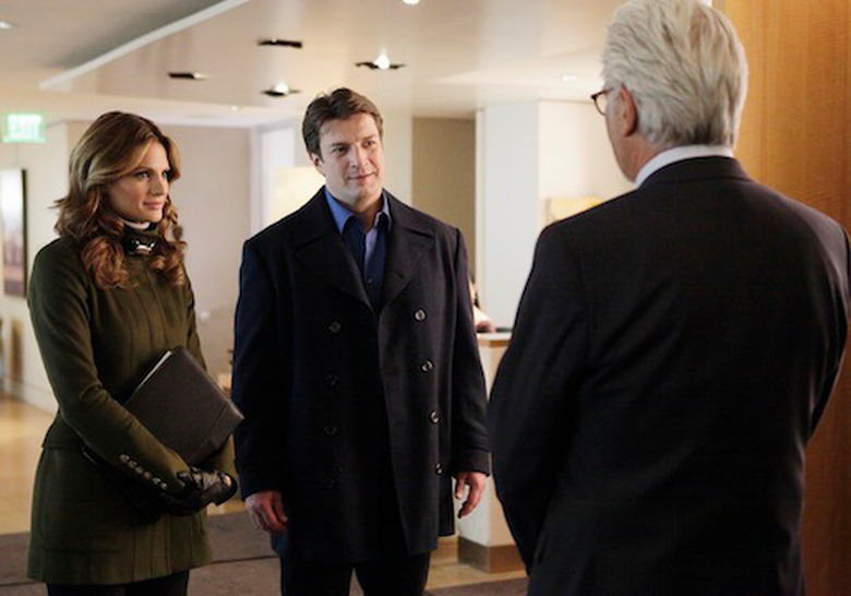 STANA KATIC, NATHAN FILLION, JAMES BROLIN