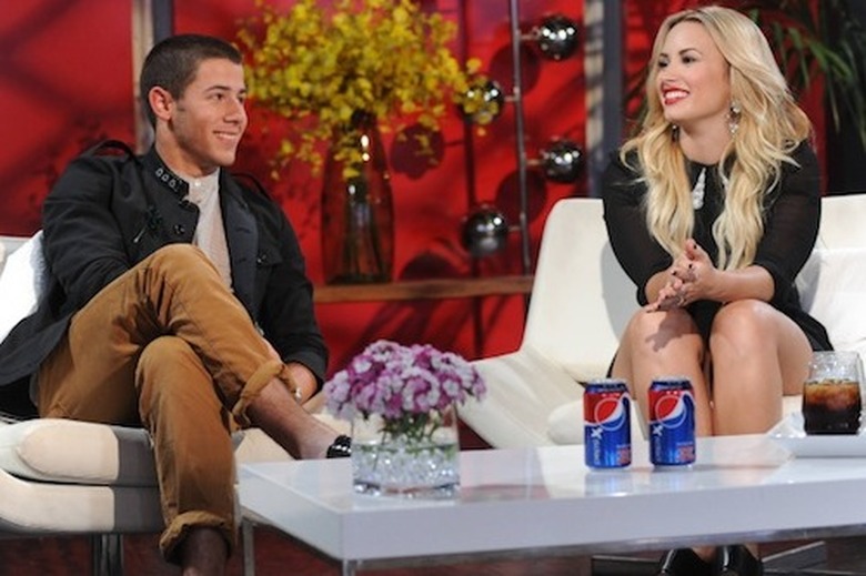 Demi and Jonas