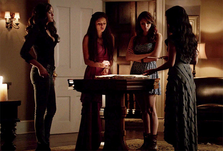 The Vampire Diaries Doppelgangers Nina Dobrev Elena Katherine Amara