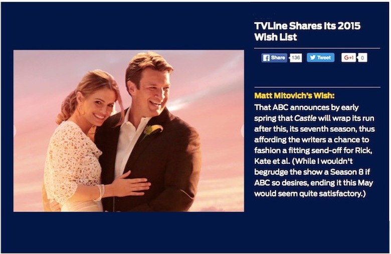 TVLine Wish List