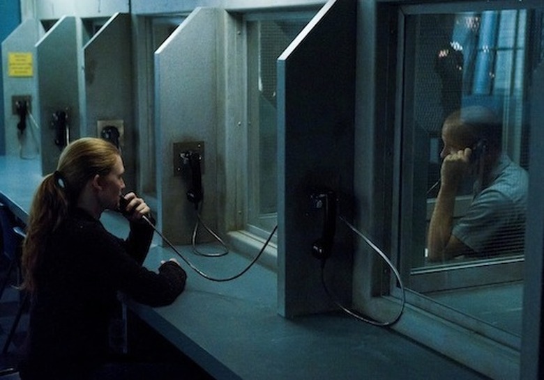 Sarah Linden (Mireille Enos) and Ray Seward (Peter Sarsgaard) - The Killing _ Season 3, Episode 10 - Photo Credit: Carole Segal/AMC