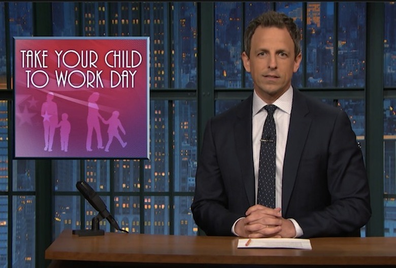 seth-meyers-child-to-work-day-quote