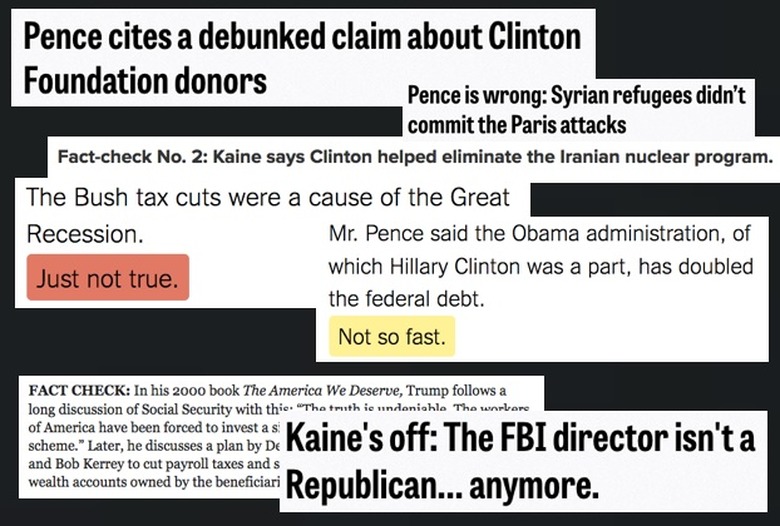 Vice-Presidential Debate Winners Losers