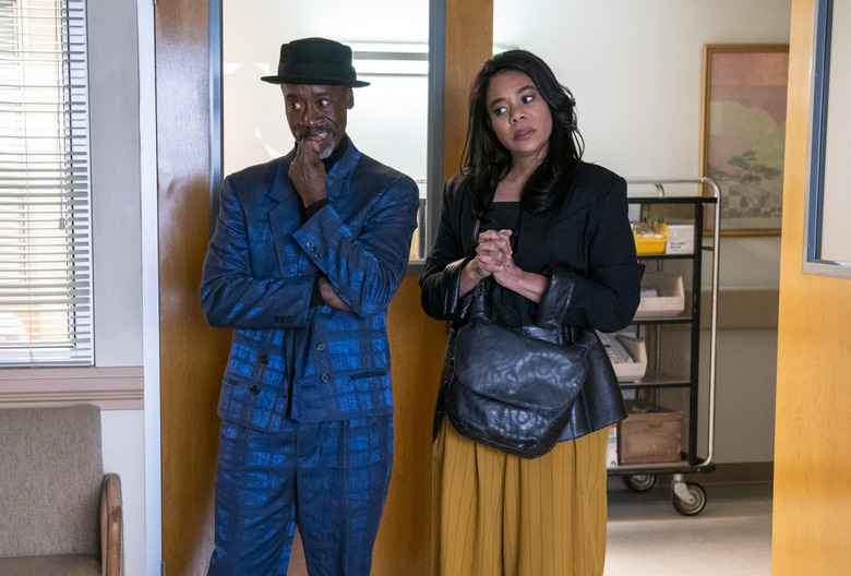Don Cheadle and Regina Hall in Black Monday Season 3