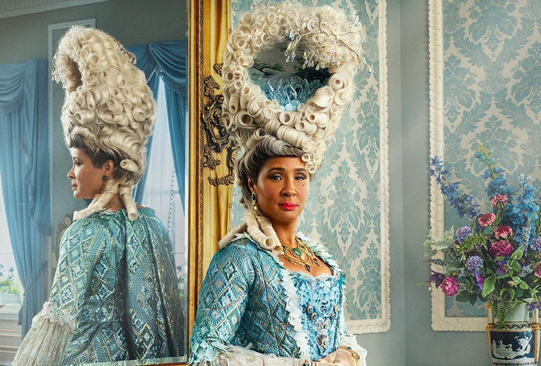 Golda Rosheuvel as Queen Charlotte in Bridgerton Season 3