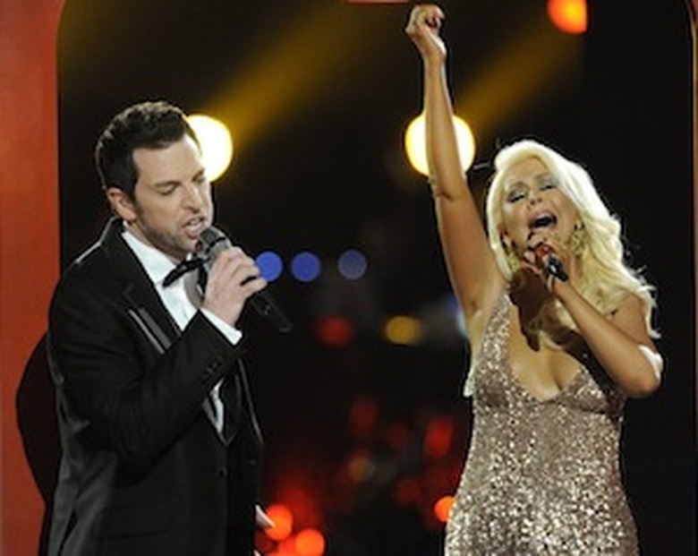 chris mann christina aguilera