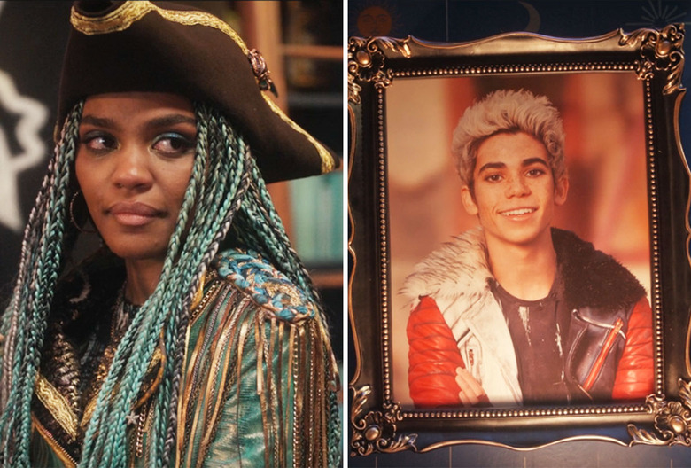 Descendants The Rise Of Red Carlos Scene Explained Cameron Boyce