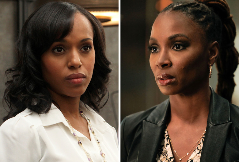 Kerry Washington in Scandal, Shanola Hampton in Found 