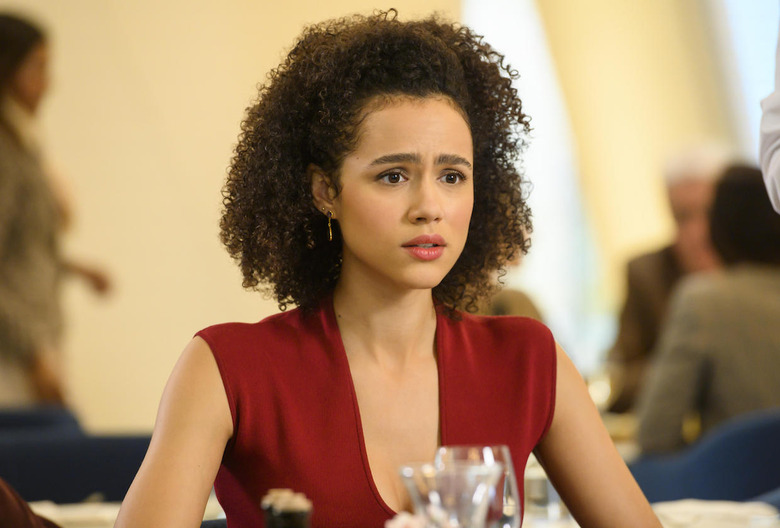 Four Weddings and a Funeral Hulu Nathalie Emmanuel Maya